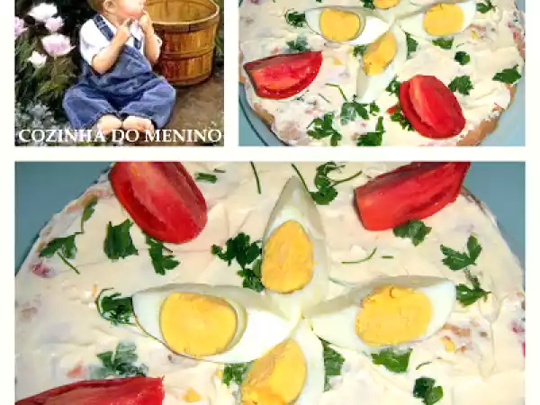 Receita Pudim de atum