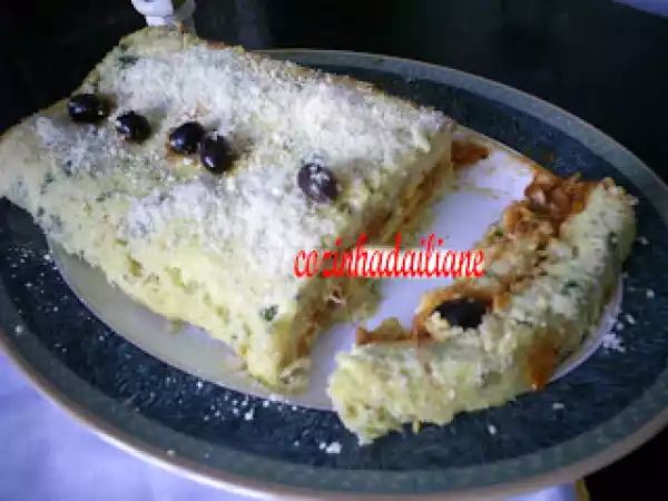 Receita Rocambole de bacalhau(na massa!)
