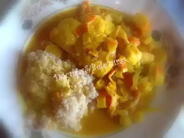 Receita Caril de peixe à minha maneira
