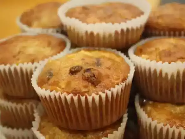 Receita Bolinhos de maçã