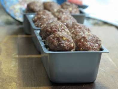 Receita Baked meatballs - almôndegas assadas... com trigo sarraceno