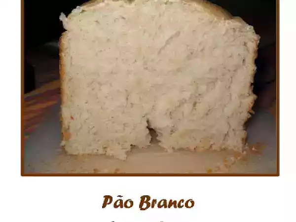 Receita Pão branco (continente)