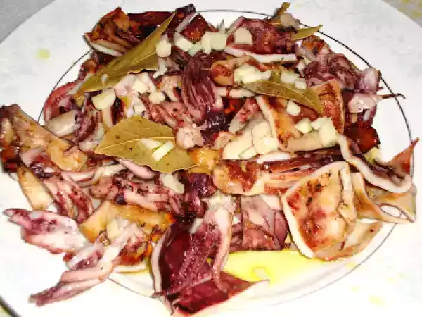 Receita Pota grelhada