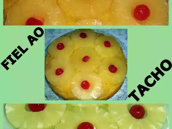 Receita Bolo de ananás da belinha gulosa