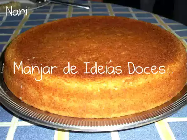Receita Bolo de milho e coco