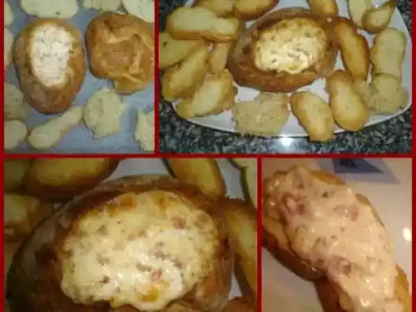 Receita Pão saloio recheado - 2 versões