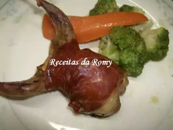 Receita Codornizes agasalhadas da argas