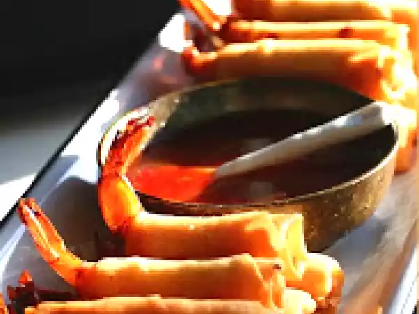 Receita Camarão firecracker à five lakes grill