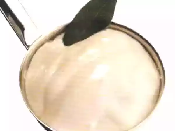 Receita Molho branco sem lactose