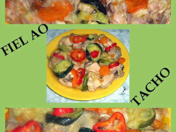 Receita Frango com gengibre