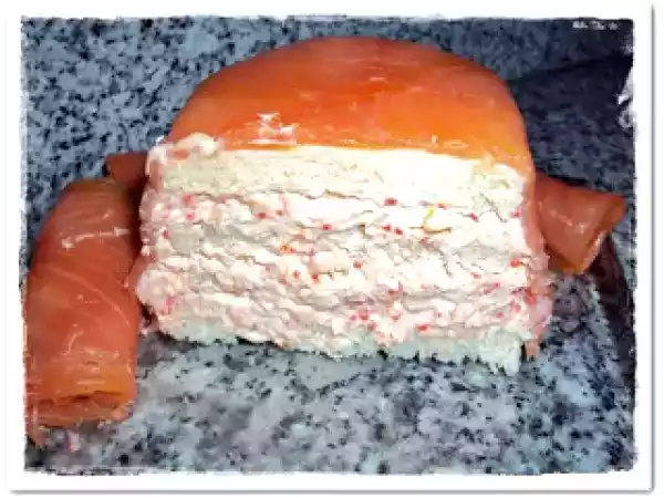 Receita Torta de salmão fumado