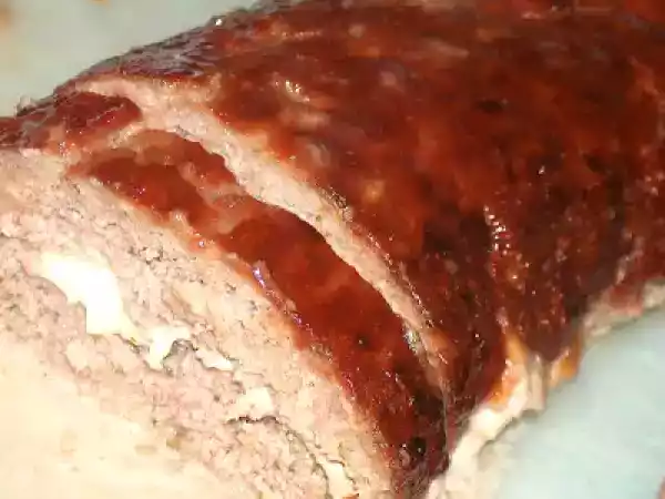 Receita Rolo de carne picada recheado com queijo e fiambre