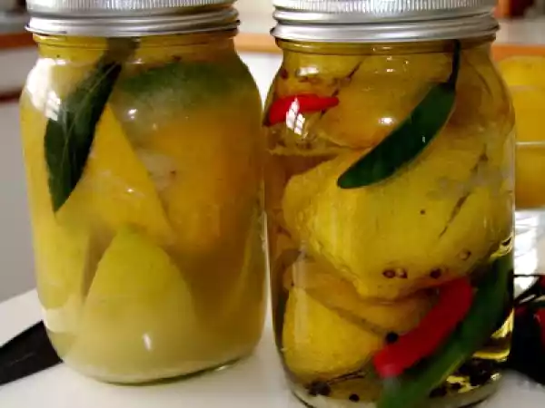 Receita Limões marroquinos aromáticos