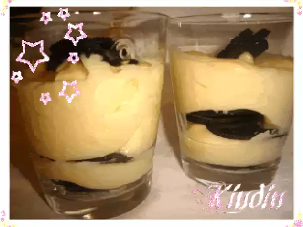 Receita Lasanha de chocolate c/ bolacha oreo - dia preto