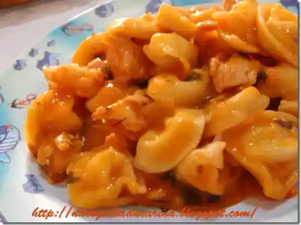 Receita Capeletti ao frango cremoso