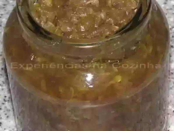 Receita Doce de chuchu