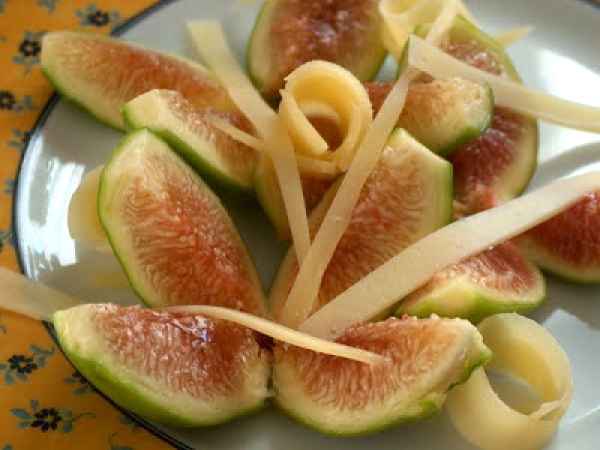 Receita Figos com queijo da ilha