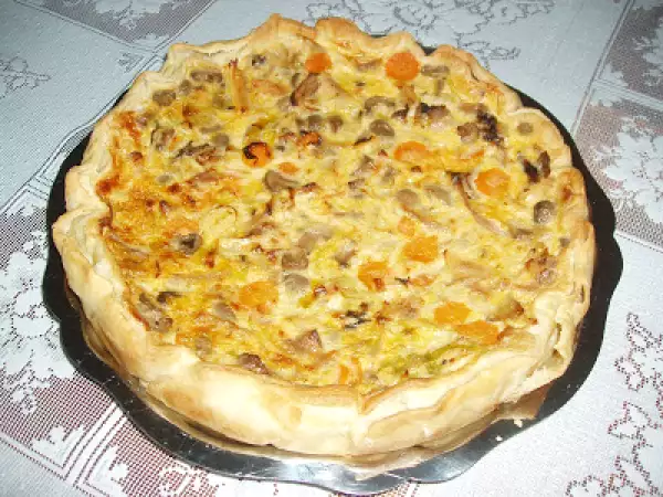 Receita Tarte de frango