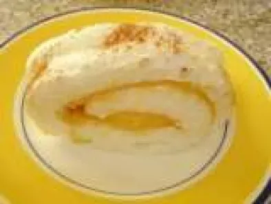 Receita Torta de claras com recheio de ovos moles