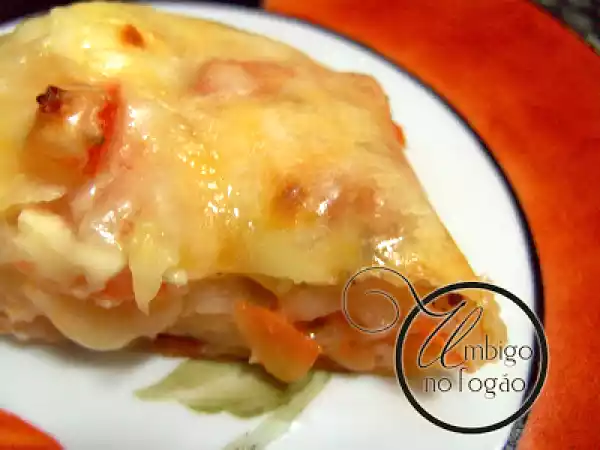 Receita Rocambole de massa de pastel