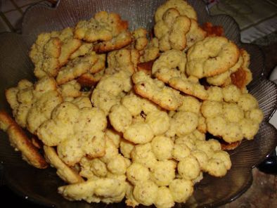 Receita Biscoitos de amendoas e nozes