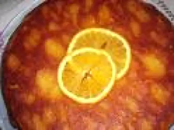 Receita Bolo de laranja e frutos secos