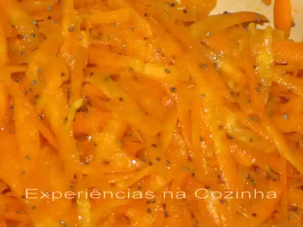 Receita Salada de cenoura e gengibre