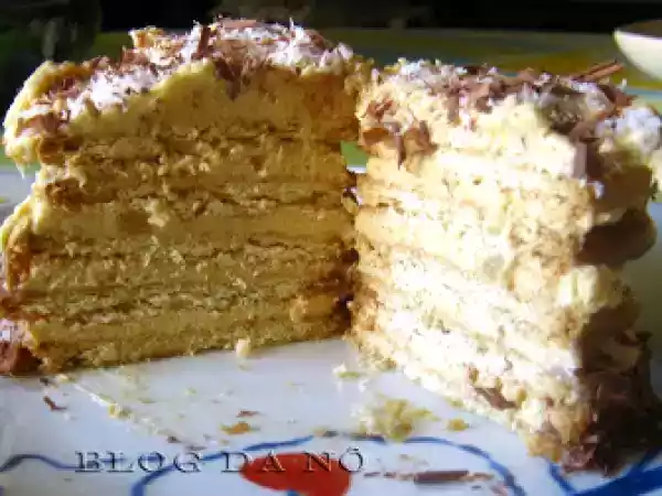 Receita Bolo de bolacha do josé augusto