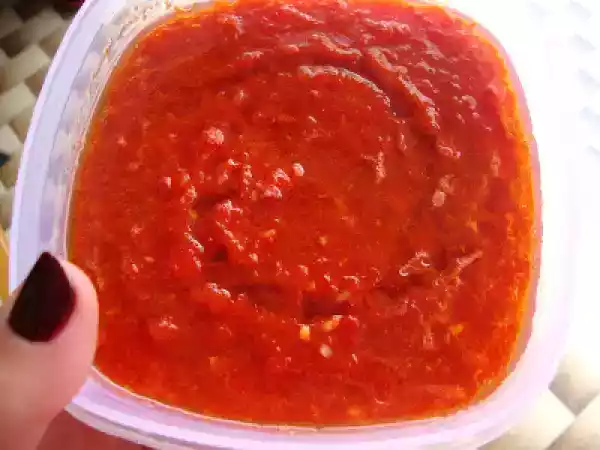 Receita Massa de pimentão
