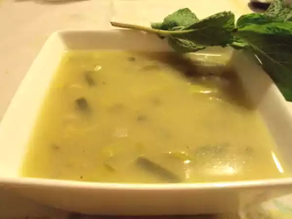 Receita Sopa de espargos á moda da tia maria
