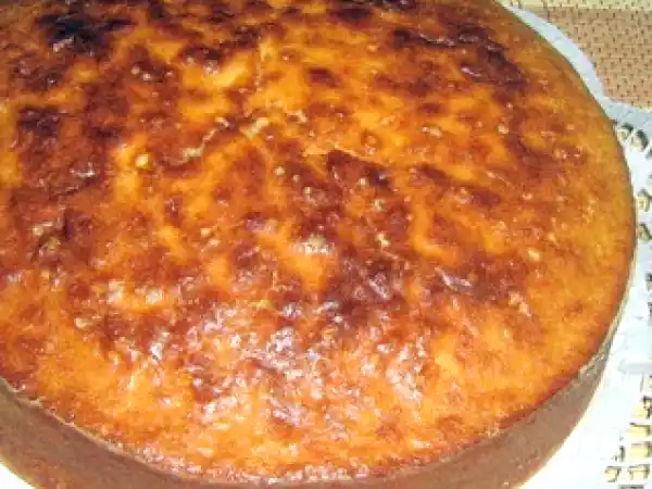 Receita Bolo de batata doce