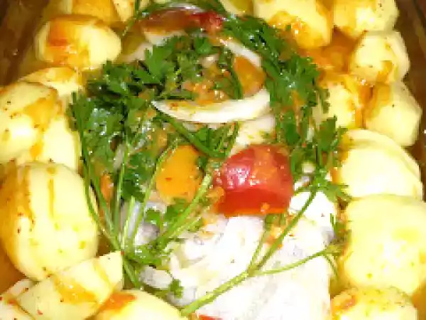 Receita Peixe assado no forno