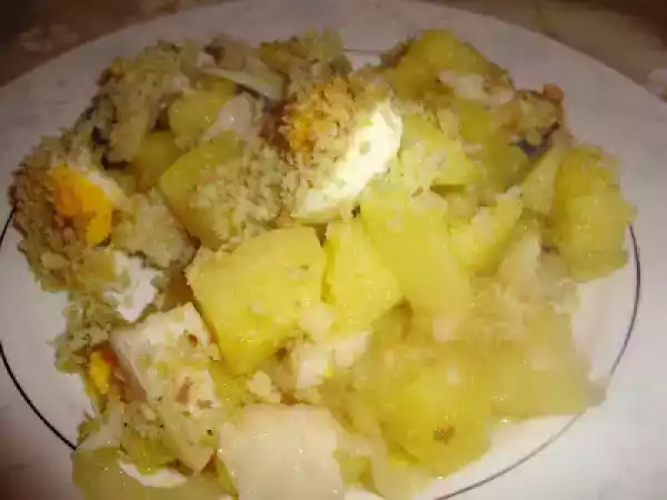 Receita Bacalhau dourado