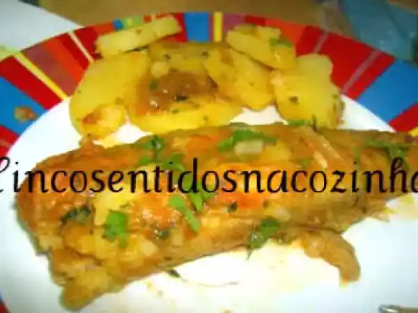 Receita Lombinhos de tamboril estufados