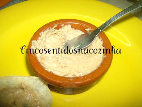 Receita Paté de atum e salmão