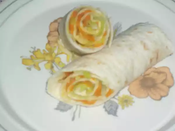 Receita Burritos de legumes