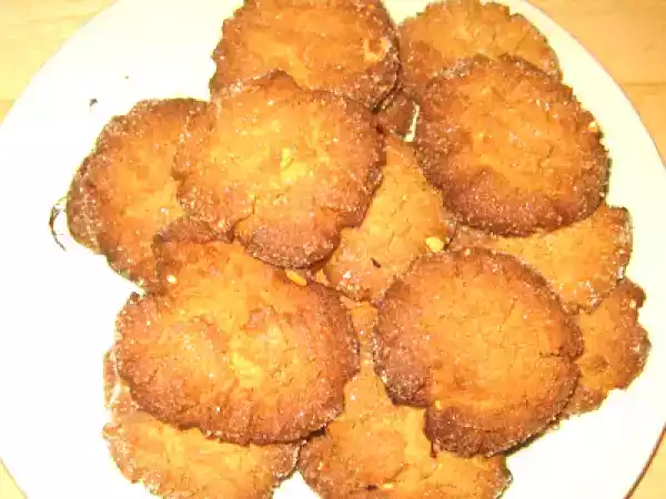 Receita Cookies de manteiga de amendoim
