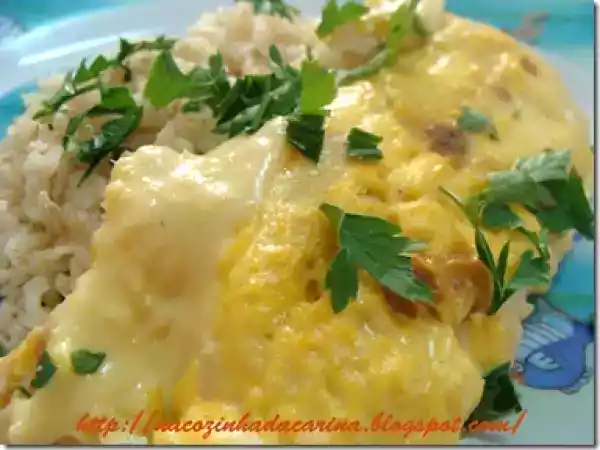 Receita Frango cremoso de forno