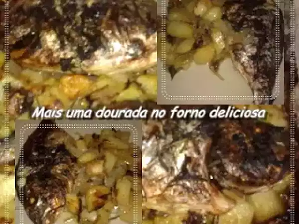 Receita Mais uma dourada no forno deliciosa