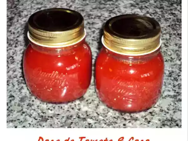 Receita Doce de tomate & coco