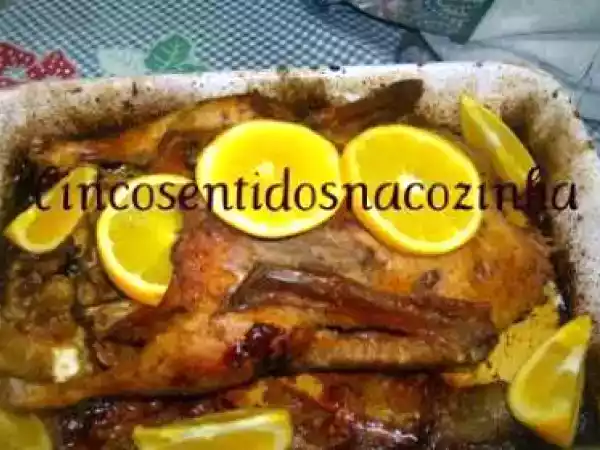 Receita Pato assado
