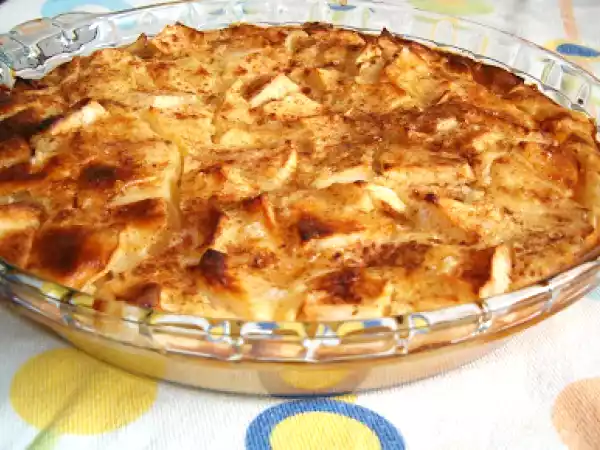 Receita Tarte norueguesa de maçã