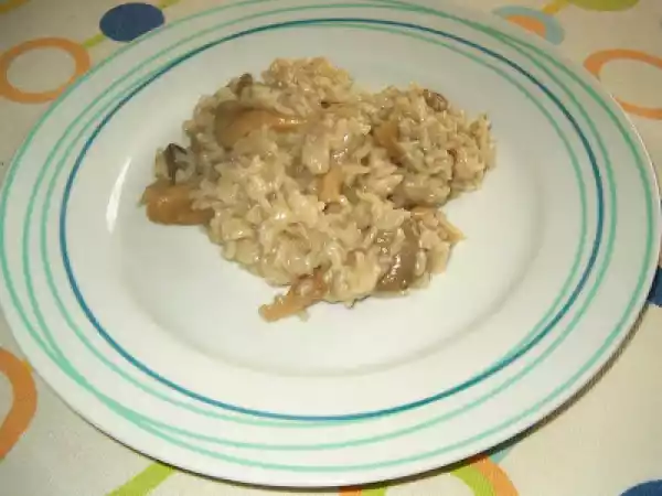 Receita Arroz de pleurotus - 2º aniversário do tertúlia dos sabores