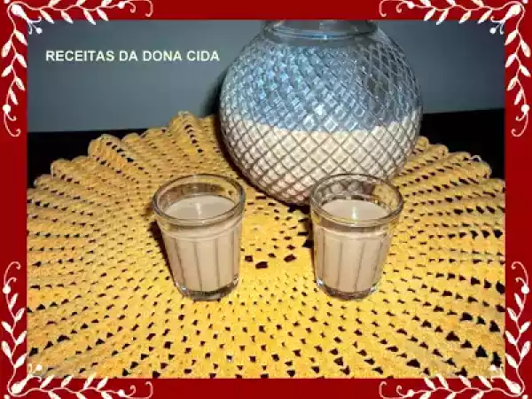 Receita Licor tipo amarula