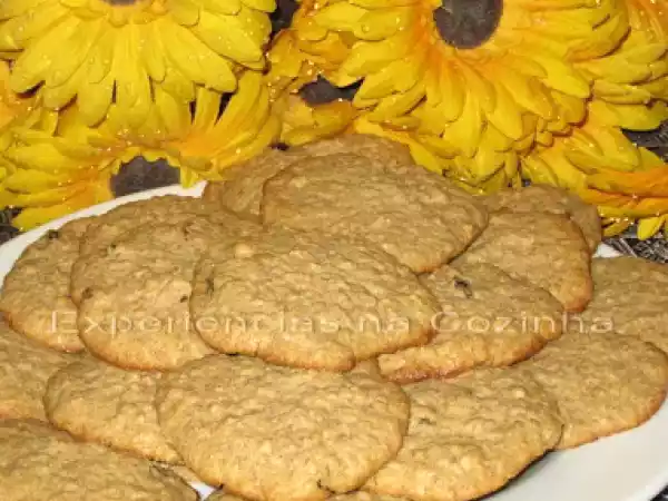 Receita Biscoitos de aveia