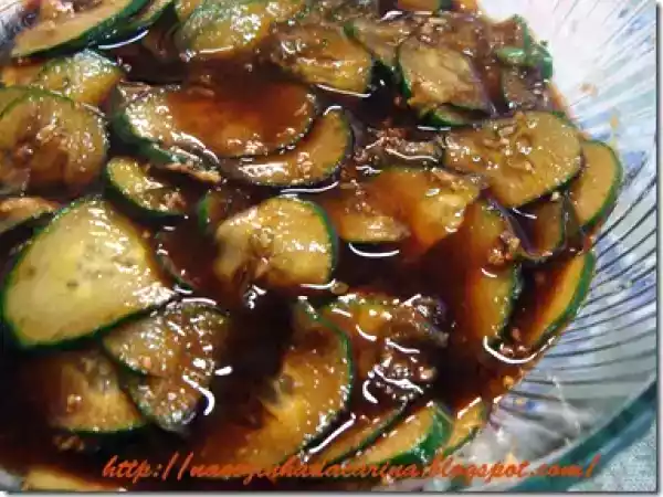 Receita Pepino picante