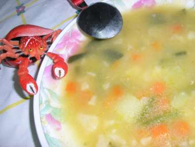 Receita Sopa de mistura de legumes