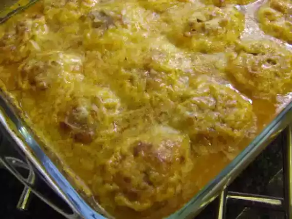 Receita Almôndegas gratinadas