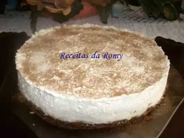 Receita Semifrio de café com requeijão e mascarpone