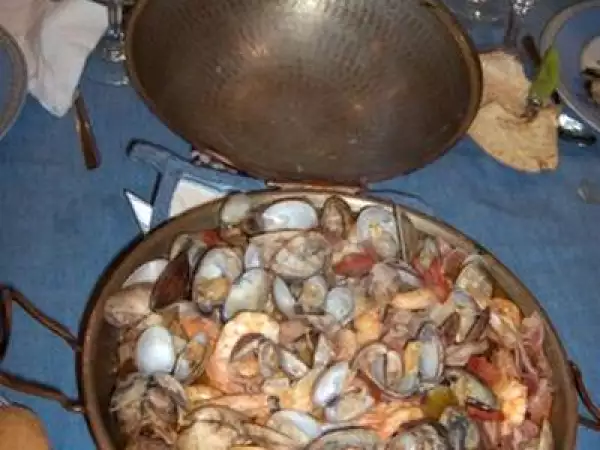 Receita Cataplana à algarvia